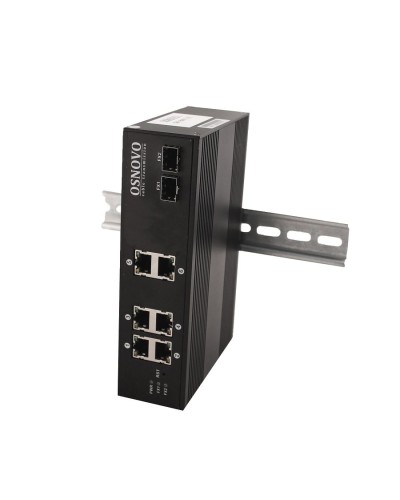 SW-8062/IC. Промышленный PoE коммутатор Gigabit Ethernet на 8 портов. OSNOVO в Тольятти