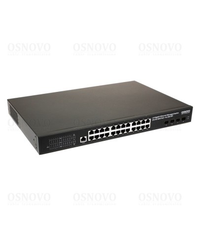 SW-24G4X-1L. Коммутатор с PoE. OSNOVO в Тольятти