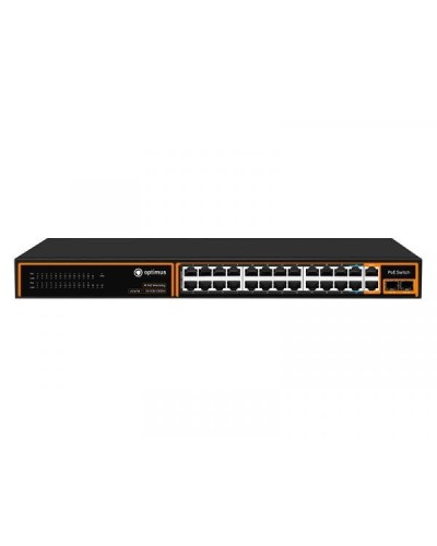 U1I-24F2b/2G/2S. Коммутатор с питанием по PoE 26-портовый. Optimus в Тольятти