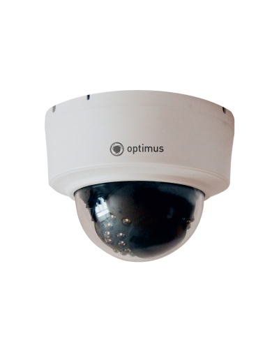 IP-S025.0(2.8)MP_DP01. Видеокамера IP купольная. Optimus в Тольятти