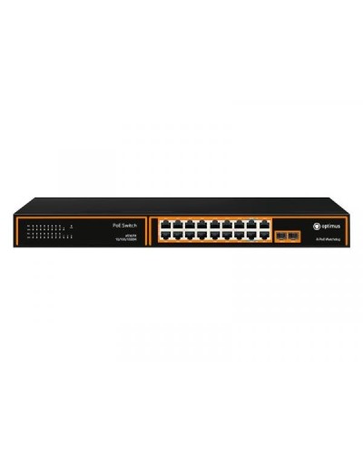 U1I-16G2b/2G/2S. Коммутатор с питанием по PoE 18-портовый. Optimus в Тольятти