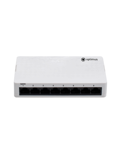 U1EN-7G/1G. Коммутатор 7-портовый. Optimus в Тольятти
