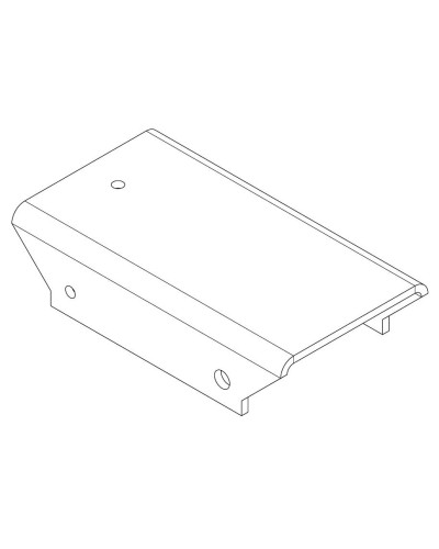 PERCo-MB-16.8. Накладка прямая верхняя. PERCo в Тольятти
