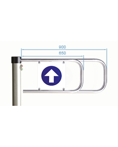 PERCo-ASG-900. Створка для калитки. PERCo в Тольятти