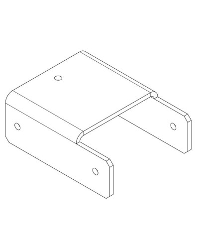 PERCo-MB-16.4. Накладка прямая нижняя. PERCo в Тольятти