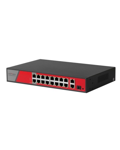 PND-16P-2G1F-BT2 (300W). Коммутатор гибридный 16+2+1 с PoE. Polyvision в Тольятти