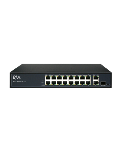 RVi-1NS16F-1T-1C. Коммутатор с питанием по PoE. RVi в Тольятти