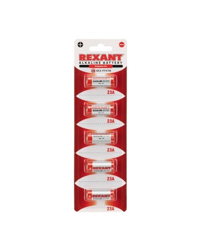 Батарейка 23A REXANT 12 V (30-1042). Элемент питания. Rexant в Тольятти