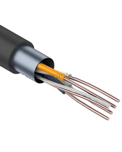 F/UTP, CAT 5e, PE, 2PR, 24AWG, OUTDOOR, SOLID, черный, 305м, REXANT (01-0124). Кабель «витая пара» (LAN) для структурированных систем связи. Rexant в Тольятти