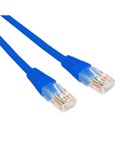 Патч-корд U/UTP CAT 6, RJ45-RJ45, 26AWG, LSZH, синий, 0.3м REXANT (02-0294-03). Патч-корд UTP. Rexant в Тольятти