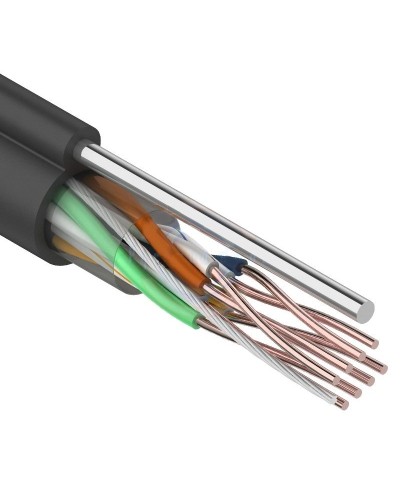 U/UTP 4PR 24AWG CAT5e 305м OUTDOOR+ТРОС*1 REXANT (01-0046). Кабель «витая пара» (LAN) для структурированных систем связи. Rexant в Тольятти