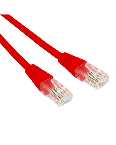 Патч-корд U/UTP CAT 6, RJ45-RJ45, 26AWG, LSZH, красный, 5м REXANT (02-0293-5). Патч-корд UTP. Rexant в Тольятти