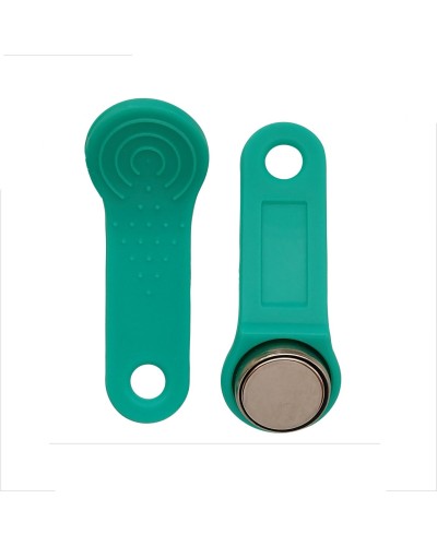 RW 1990 SLINEX (зеленый). Ключ электронный Touch Memory с держателем. SLINEX в Тольятти
