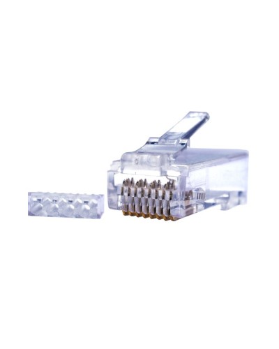 Коннекторы 8P8C UTP Cat.6 50U (RJ-45) (100шт) (10-0208). Разъем RJ-45. SUPRLAN в Тольятти