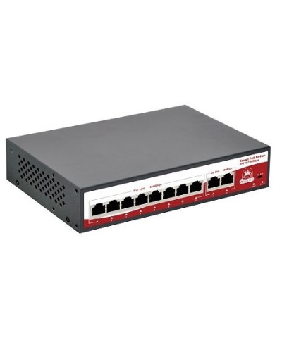 SR-PS0820FBL. Коммутатор с питанием по PoE. SarmatT в Тольятти