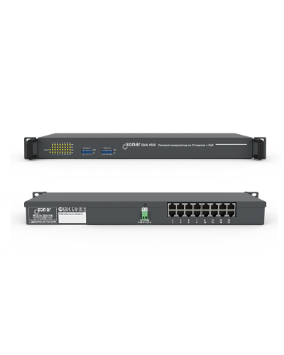SNA-1600. Коммутатор на 16 портов. Sonar в Тольятти