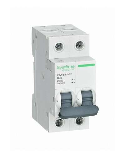 City9 Set 2P 40А 4.5kA С (C9F34240). Автоматический выключатель. Systeme Electric в Тольятти
