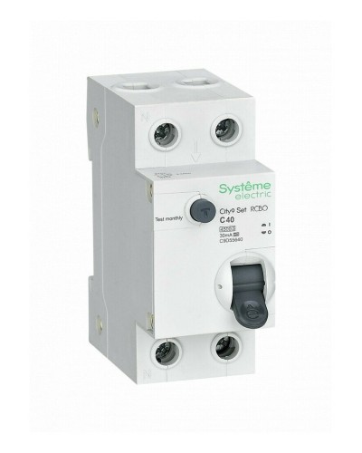 City9 Set 1P+N С 40А 4.5kA 30мА A 230В (C9D55640). Автоматический выключатель дифференциального тока. Systeme Electric в Тольятти