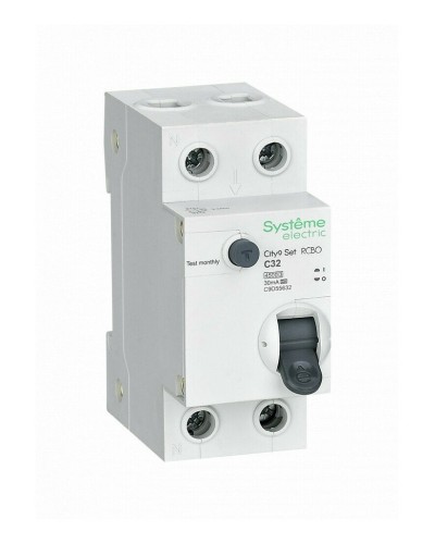 City9 Set 1P+N С 32А 4.5kA 30мА A 230В (C9D55632). Автоматический выключатель дифференциального тока. Systeme Electric в Тольятти