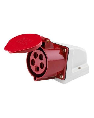 Розетка 115 стационарная 3Р+РЕ+N 16А 380В IP44 (SQ0602-0003). Розетка. TDM ЕLECTRIC в Тольятти