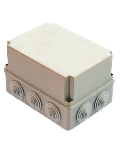 Коробка ОП 190х140х120мм, крышка, IP55, 10 гермовводов (SQ1401-1246). Распаячная коробка. TDM ЕLECTRIC в Тольятти
