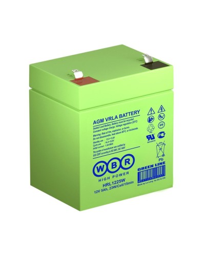 WBR HRL1225W. Аккумулятор герметичный свинцово-кислотный. WBR в Тольятти