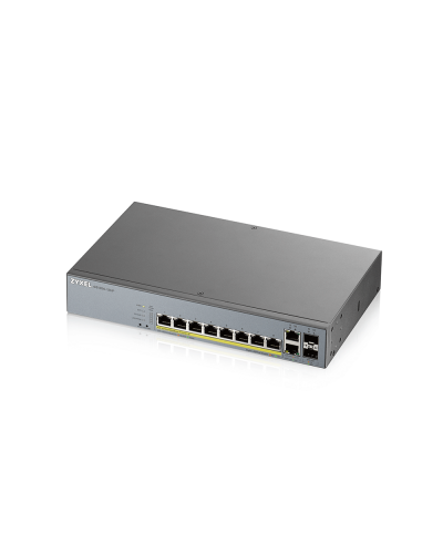 GS1350-12HP-EU0101F. Коммутатор сетевой PoE управляемый L2. ZYXEL в Тольятти