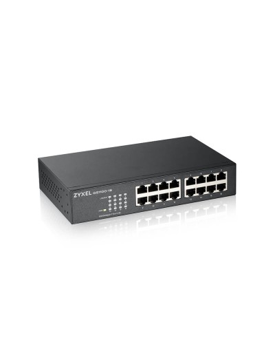 GS1100-16-EU0103F. Коммутатор 16xGE, rack 19, бесшумный. ZYXEL в Тольятти