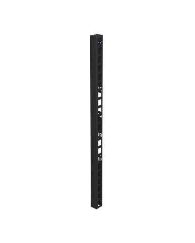 Организатор вертикальный с крышкой 47U, 90мм, для IT-CQE черный (R5VRPC4790B). Организатор вертикальный с крышкой. ДКС в Тольятти