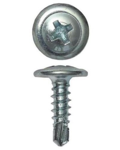 Саморез с пресс-шайбой 4.2х25 со сверлом (200 шт) (CM274025). Саморез с пресс-шайбой. ДКС в Тольятти