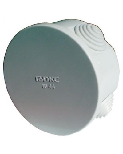 Коробка ответвительная с кабельными вводами IP44, 80х40 (53600). Коробка ответвительная. ДКС в Тольятти