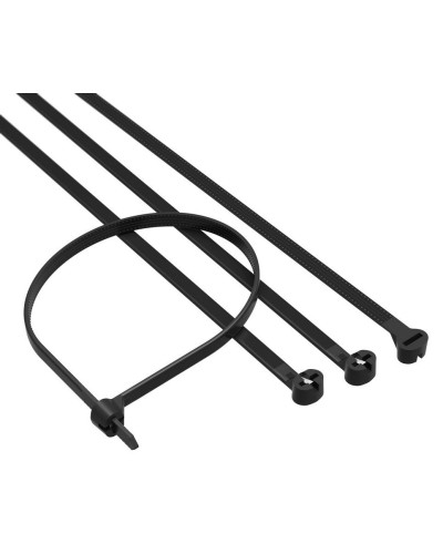 Хомут 3,6x300 P6.6, черный (100шт) (21310SR): Хомут с двойным замком в Тольятти