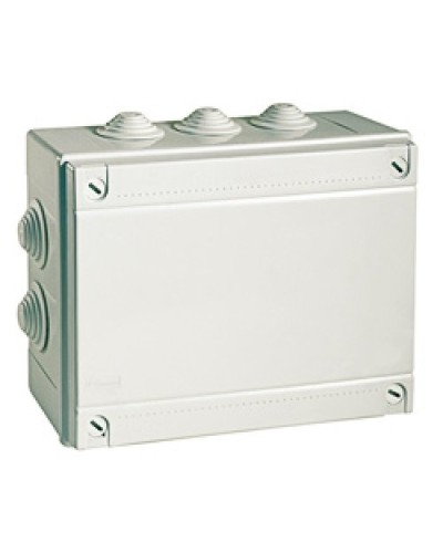 Коробка ответвительная с кабельными вводами IP55, 190х140х70 (54100). Коробка ответвительная. ДКС в Тольятти