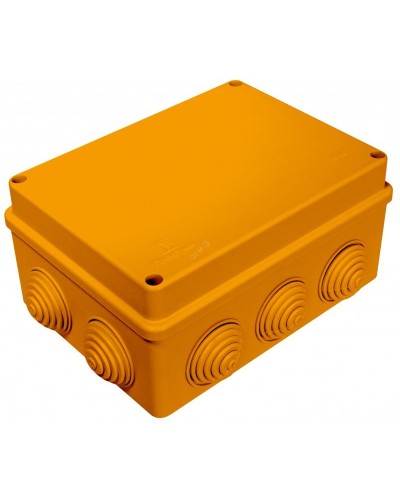 Коробка JBS150 150х110х70, 10 вых., 8P (0,15…2,5мм²) (43019HF): Коробка монтажная, огнестойкая, без галогена в Тольятти