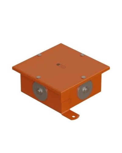 Коробка SMB120 металлическая 120х120х60, 4 металлических заглушки (56004S). Коробка, 4 металлические заглушки. Экопласт в Тольятти