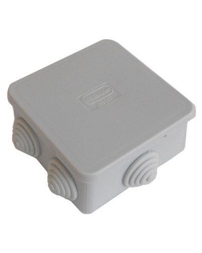 Коробка JBS080 85х85х50, 6 вых., IP44, белая (44066W-1). Коробка монтажная. Экопласт в Тольятти