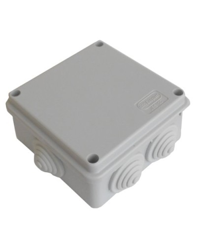 Коробка JBS100 100х100х55, 6 вых, IP55, серая (44007HF). Коробка монтажная, без галогена. Экопласт в Тольятти