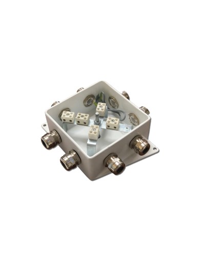 КМ-О (10к)-IP66-120х120, четыре ввода: Коробка монтажная огнестойкая в Тольятти