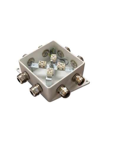 КМ-О (8к)-IP66-120х120, семь вводов: Коробка монтажная огнестойкая в Тольятти