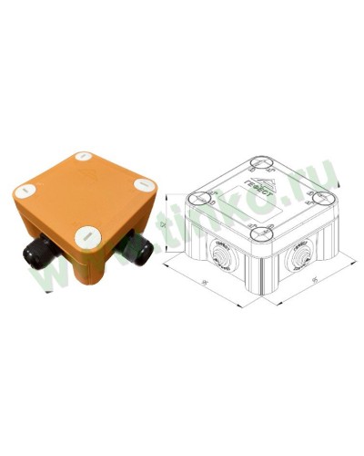 КМ-О-1010(П)(8к)-IP66(П6-12): Коробка монтажная огнестойкая в Тольятти