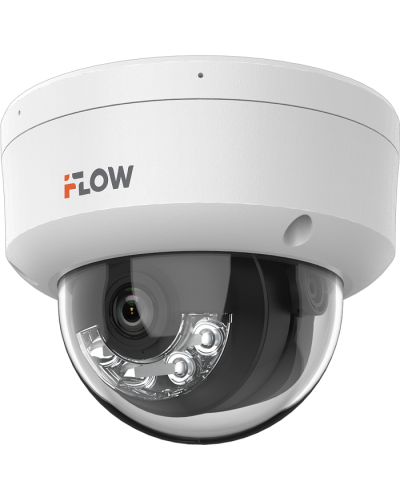 F-IC-2422C2MS(2.8мм). Бюджетная IP-видеокамера купольная. i-FLOW в Тольятти