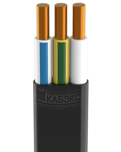ВВГ-Пнг(А)-LS 3х2,5 ОК (N PE) 0,66кВ Кабэкс (ТХМ00375262). Кабель силовой огнестойкий, не распространяющий горение, с низким дымо- и газовыделением. Кабэкс в Тольятти