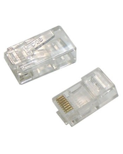 RJ-45 джек (8P8C) (100 шт). Разъем RJ-45. Прочие зарубежные в Тольятти