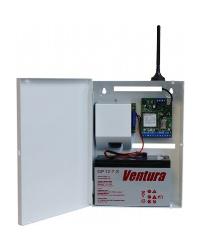 SR103-2GSM-SBK25-W Ретро (SR103-2GSM BK-7W) под АКБ 7Ач, цвет белый. Конвертор протоколов. Проксима в Тольятти