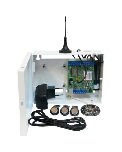 S400L-2GSM-BK12-W-li Kit Нано LAN клеммники (li-ion АКБ 2800мАч, цвет белый). Устройство оконечное объектовое приемно-контрольное c GSM и LAN коммуникаторами. Проксима в Тольятти