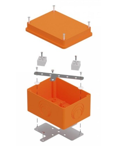 Коробка огнестойкая 150х110х90 E15-E120 для о/п (40-0351-FR10.0-4). Коробка огнестойкая для открытой установки. Промрукав в Тольятти