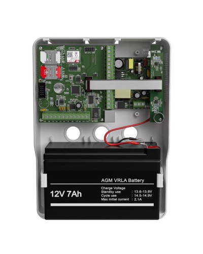 Mega v.5 LTE в корпусе (под АКБ 1,2-7 Ач с БРП 12V 2,5А). Панель охранная радиоканальная. Ритм в Тольятти