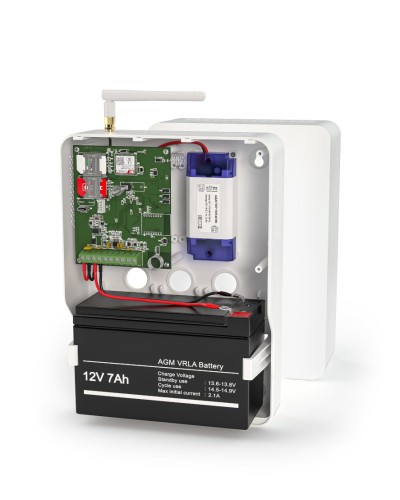Контакт GSM-14А v.3 (в корпусе под АКБ 1,2-7 Ач с БРП 12V 1А). Панель охранная радиоканальная. Ритм в Тольятти