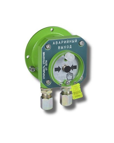 Спектрон-512-Exd-А-УДП-03 Аварийный выход (цвет корпуса зеленый). Устройство дистанционного пуска взрывозащищенное. Спектрон НПО в Тольятти