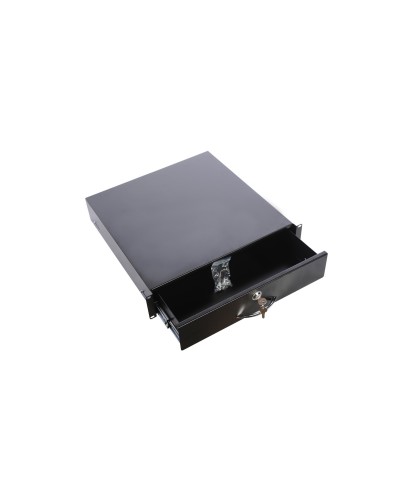 ТСВ-Д-2U.450-9005. Полка (ящик) для документации 2U. ЦМО в Тольятти